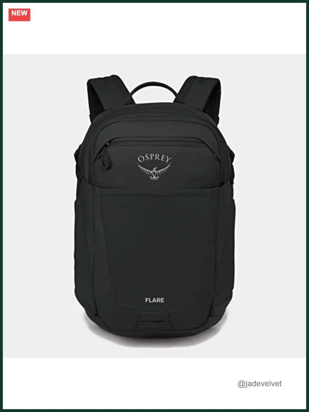 Laptop Backpack, Fits 16in, Polyester, Water Resistant, 27L